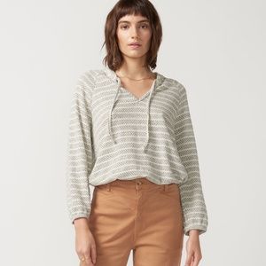 Self Contrast Open Neck Ties Top Sz Small